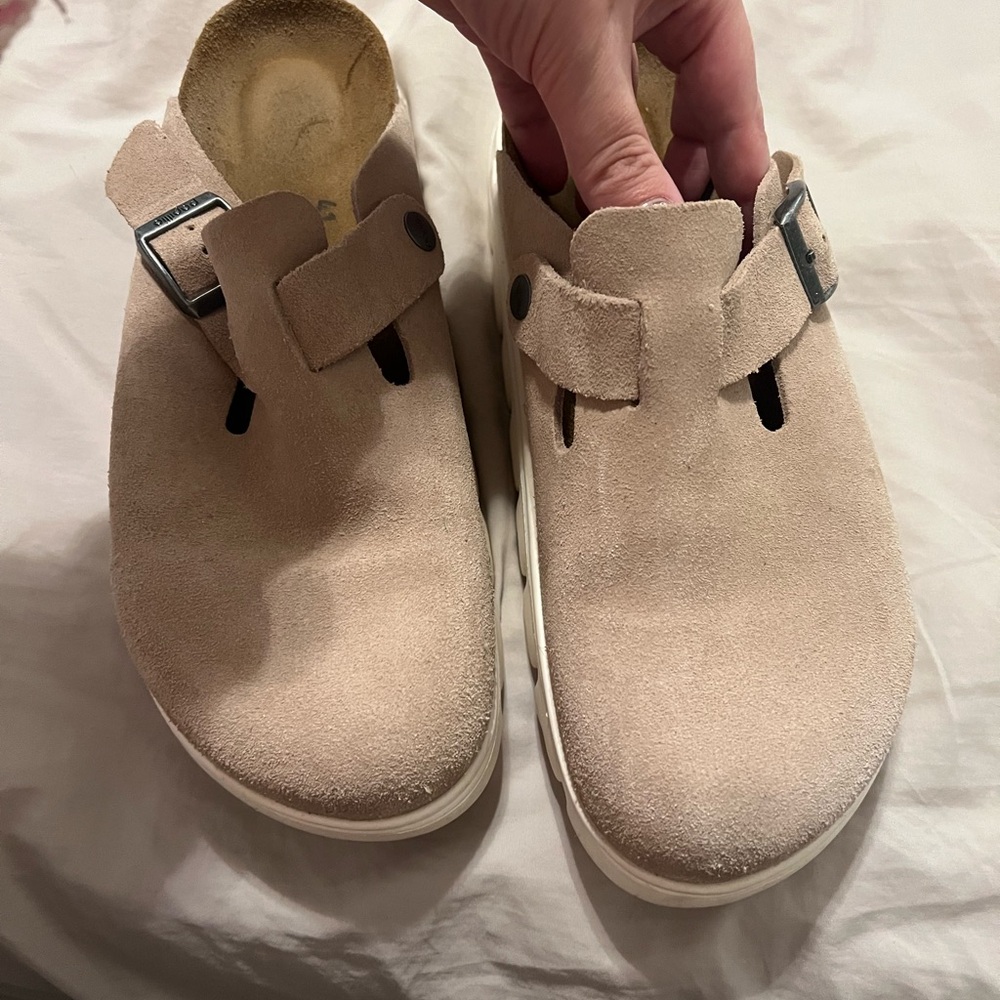 Birkenstock papillio Boston chunky platform clog